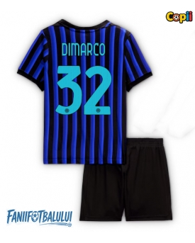 Inter Milan Federico Dimarco #32 Echipament de Fotbal Replică 2025-26 Copii Acasa (+ Șorturi)